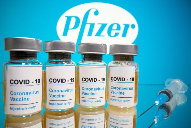 ▲ 화이사 회사의 코로나 19 백신 약품이다