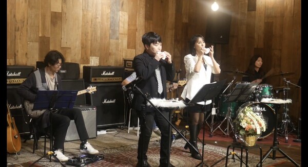 김준화· 장민석 오카리나 연주모습