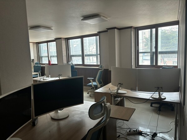 압수수색한 사무실 