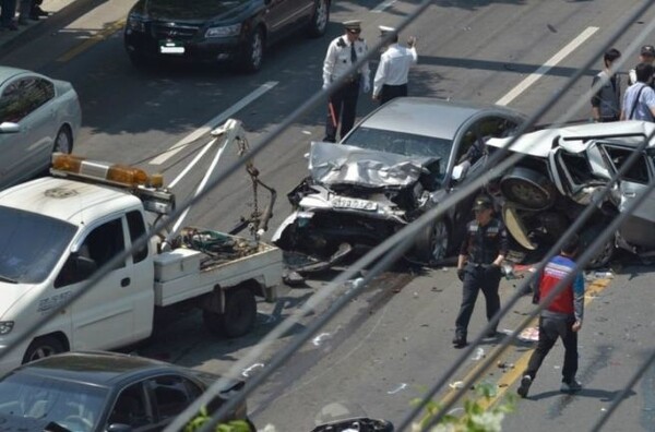 급발진 사고현장 모습/DB